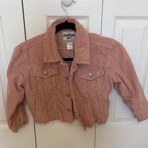 OshKosh B'gosh Kids Corduroy Jean Jacket - Soft Pink